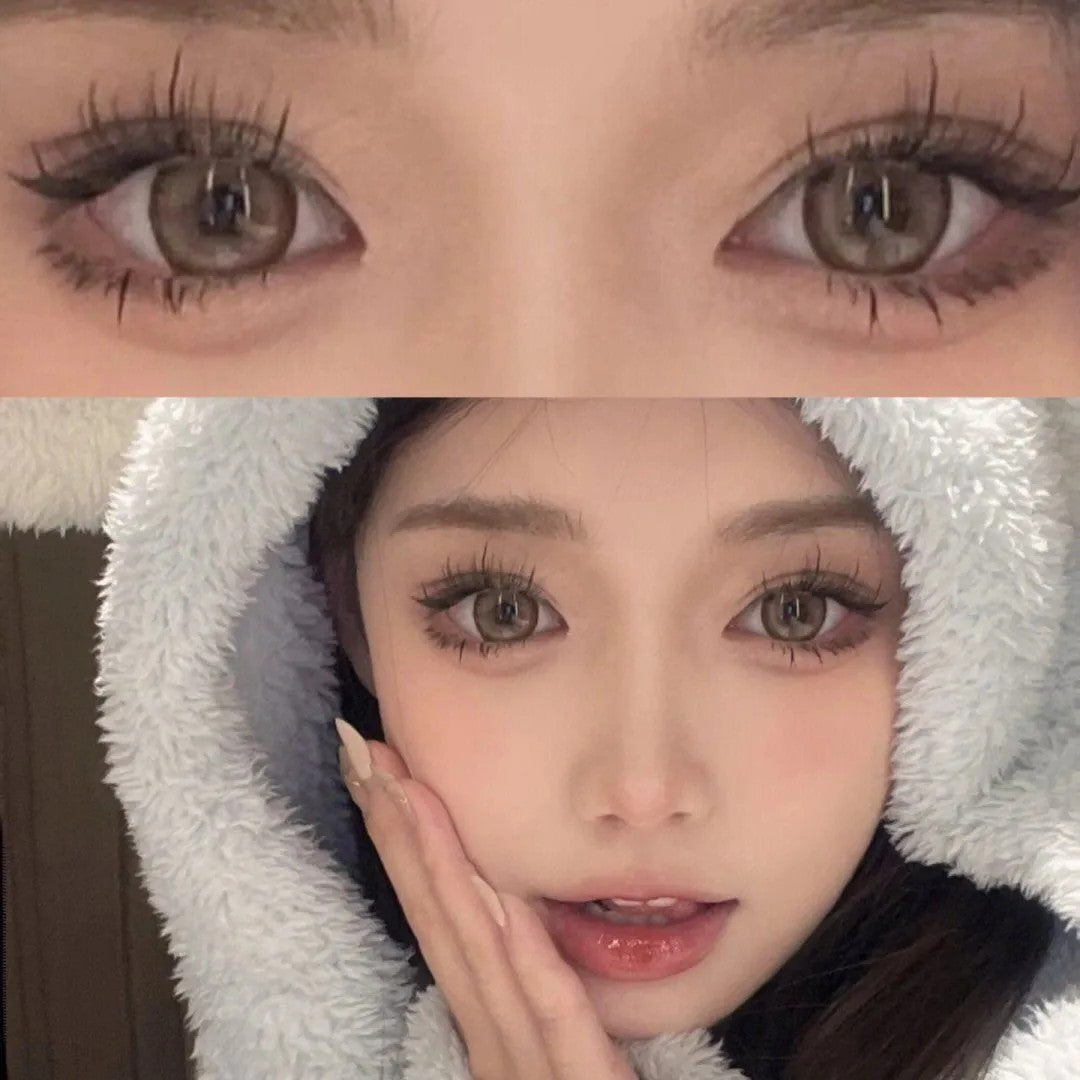 Natural beauty lucky little golden cat beauty contact lens pure desire style contact lens temperament network celebrity all-match fresh(2)