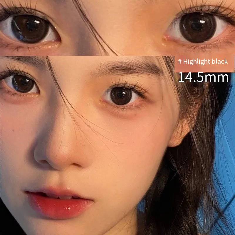 Natural beauty lucky little golden cat beauty contact lens pure desire style contact lens temperament network celebrity all-match fresh(2)